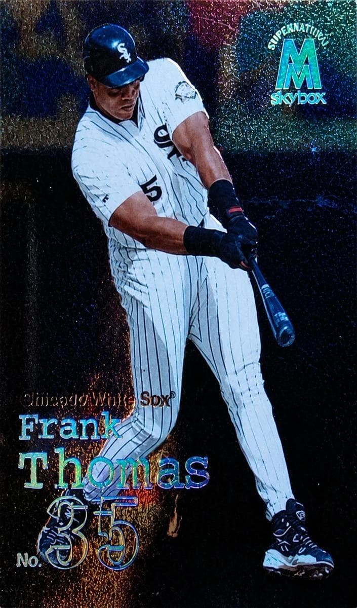 Frank Thomas 1999 fleer SkyBox Molten Metal