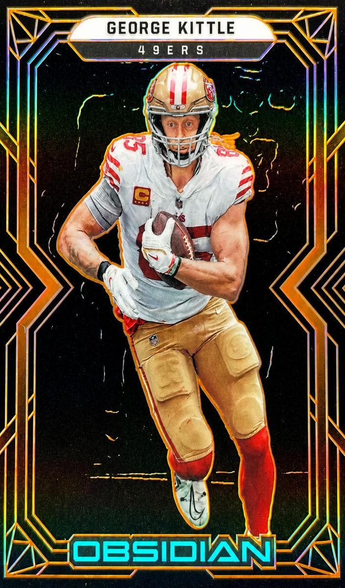 George Kittle 2022 panini Panini Obsidian