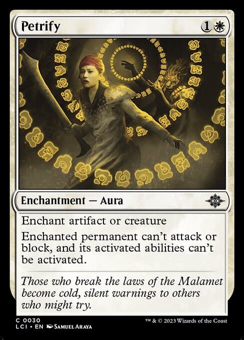 Petrify 2023 Magic: The Gathering Lost Caverns of Ixalan