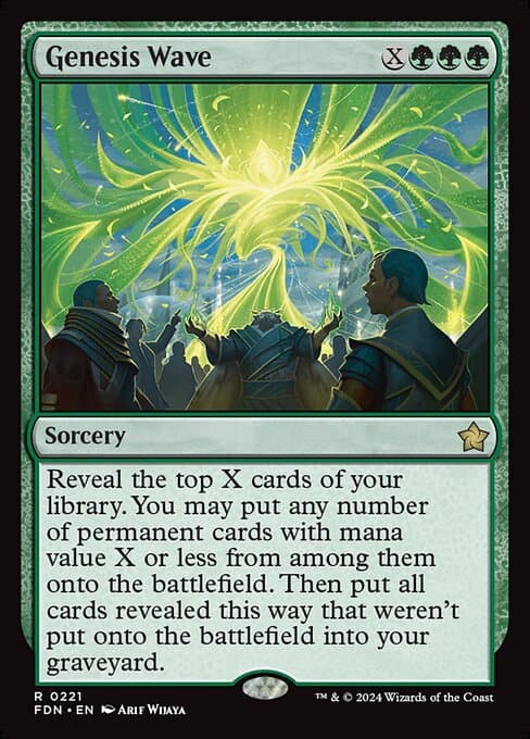 Genesis Wave 2024 Magic: The Gathering Foundations Art Series