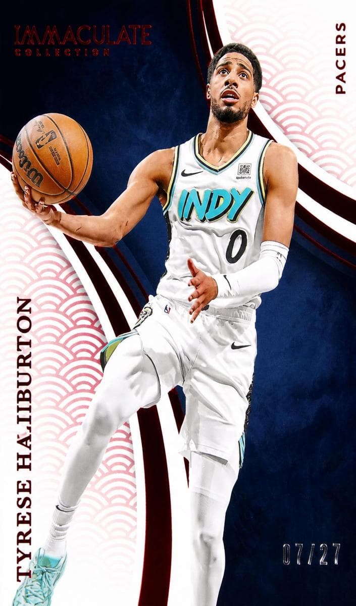 Tyrese Haliburton 2024 panini Panini Immaculate Collection