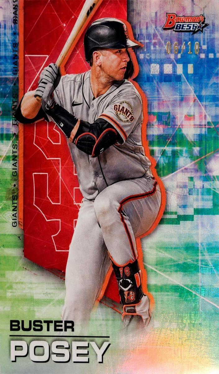 Buster Posey 2021 bowman Bowman's Best