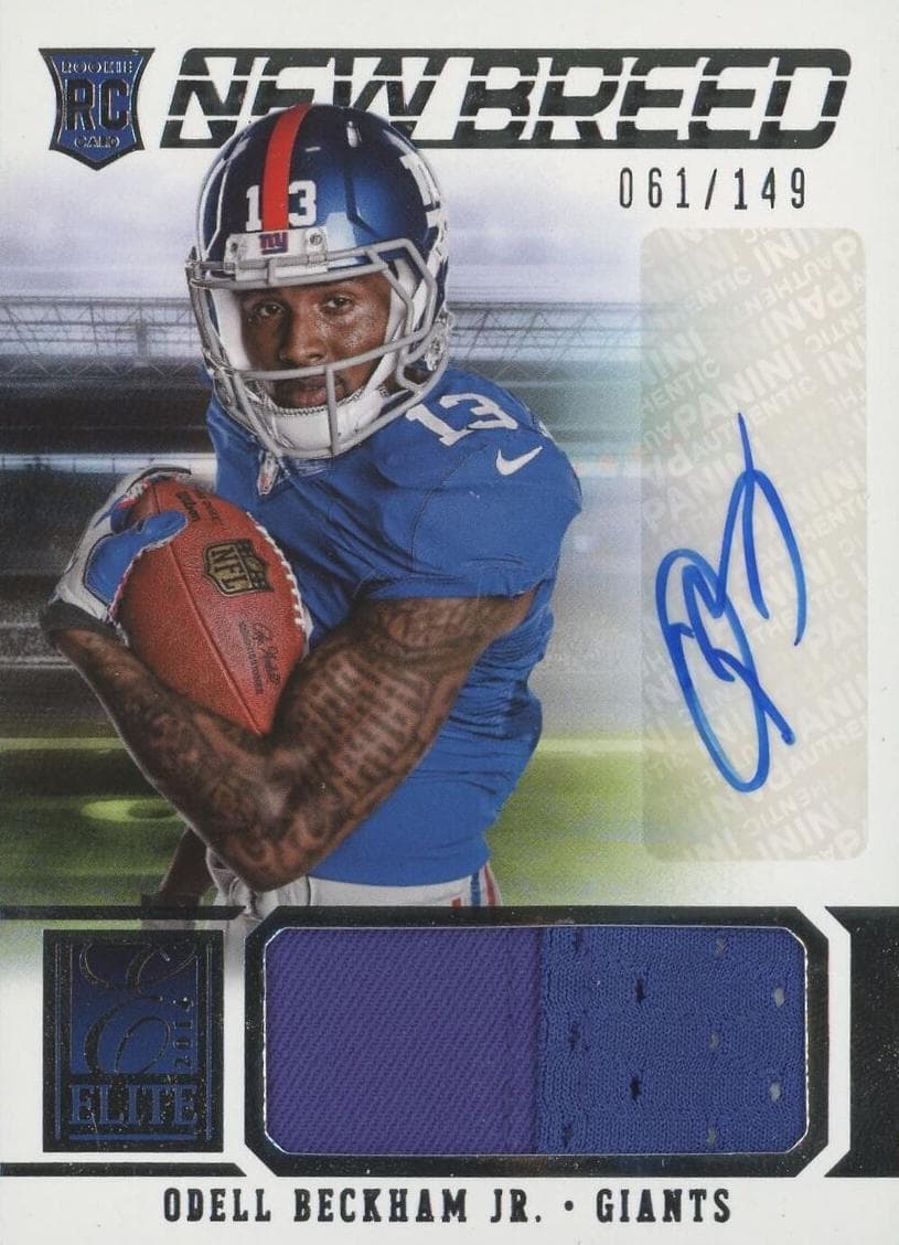 Odell Beckham Jr 2014 panini