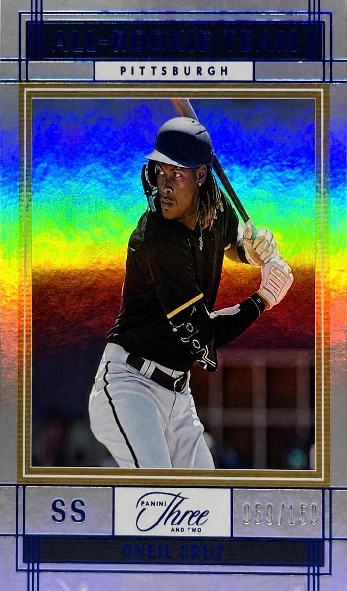 Oneil Cruz 2022 panini Panini Three and Two