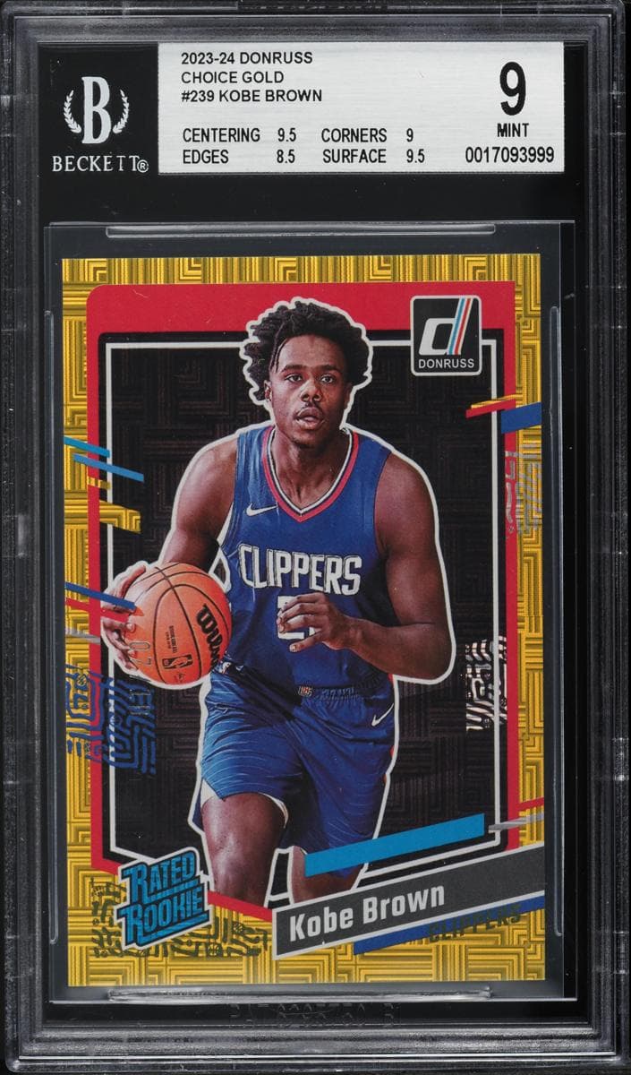 Kobe Brown 2023 panini Donruss