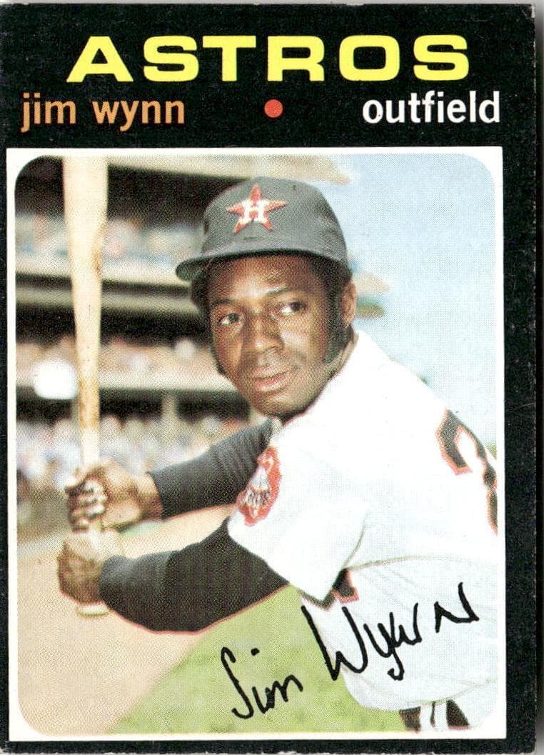 Jim Wynn 1971 topps Topps