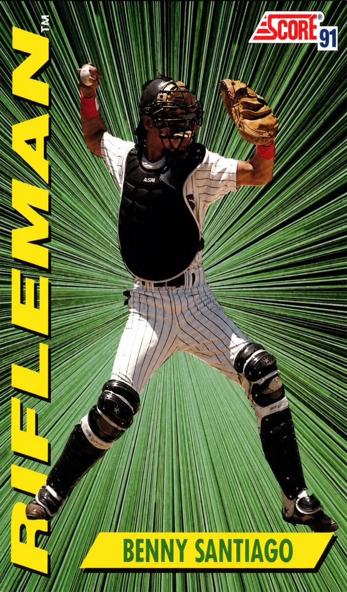 Benny Santiago 1991 panini Score