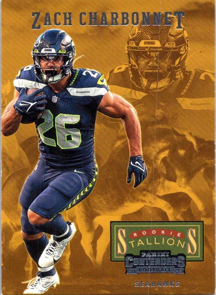 Zach Charbonnet 2023 panini Panini Contenders