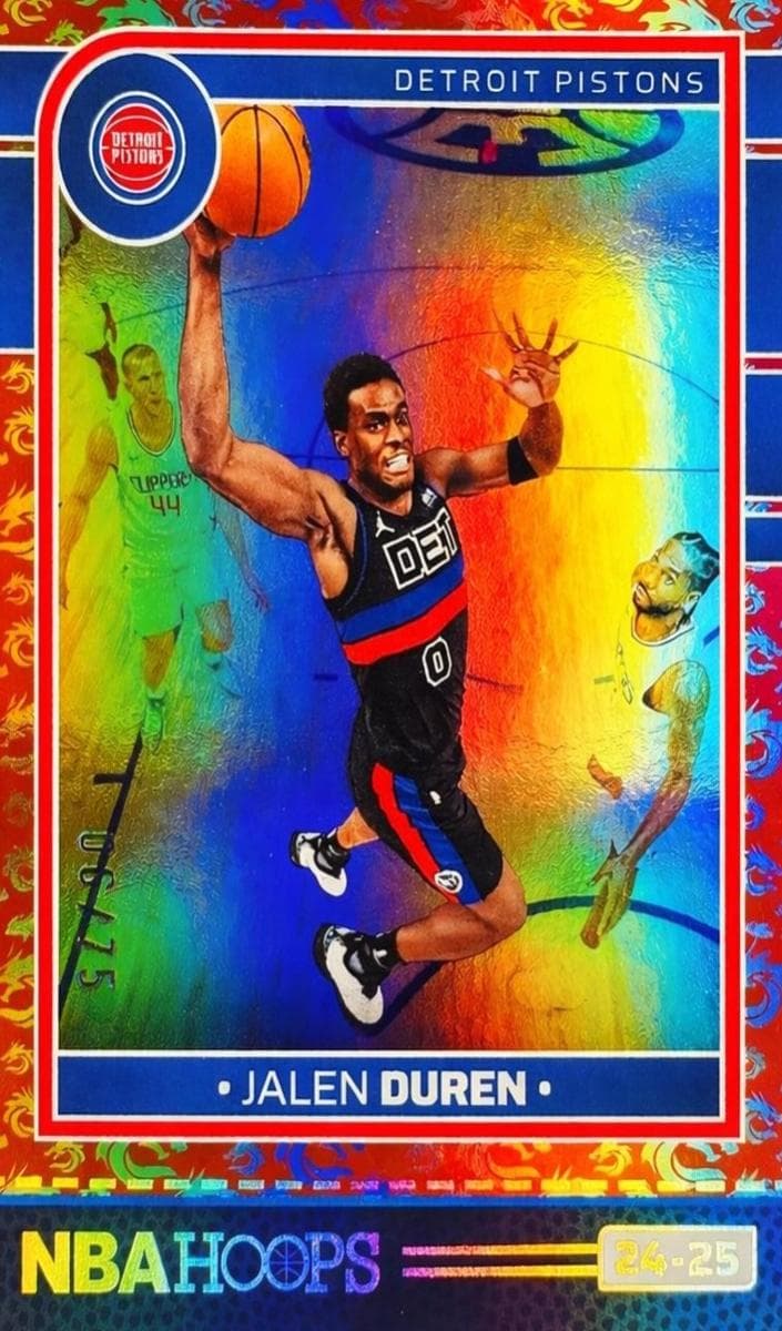 Jalen Duren 2024 panini Hoops Winter