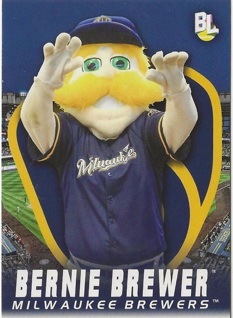 Bernie Brewer trading card