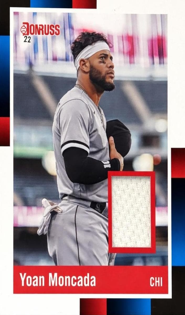 Yoan Moncada 2022 panini Donruss