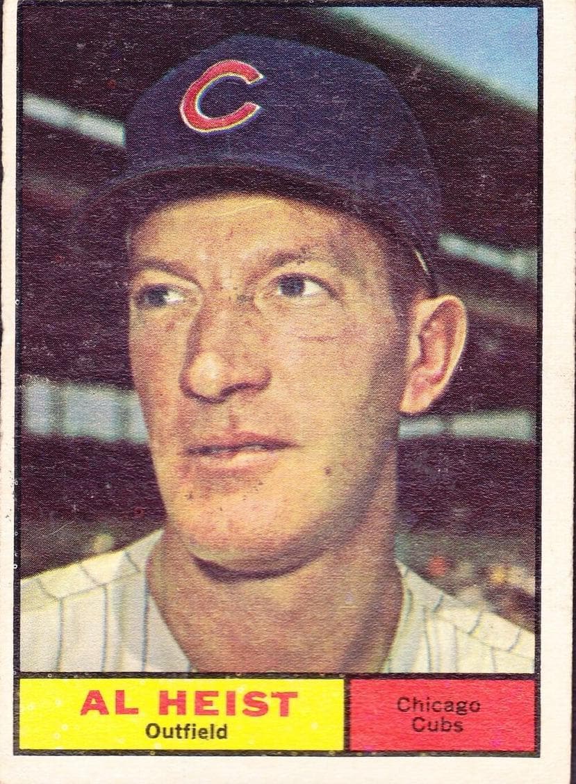 Al Heist 1961 topps Topps