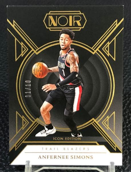 Anfernee Simons 2024 panini Panini Noir
