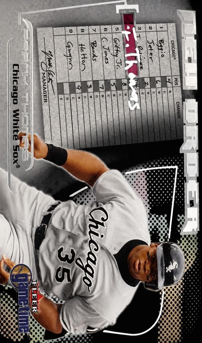 Frank Thomas 2001 fleer