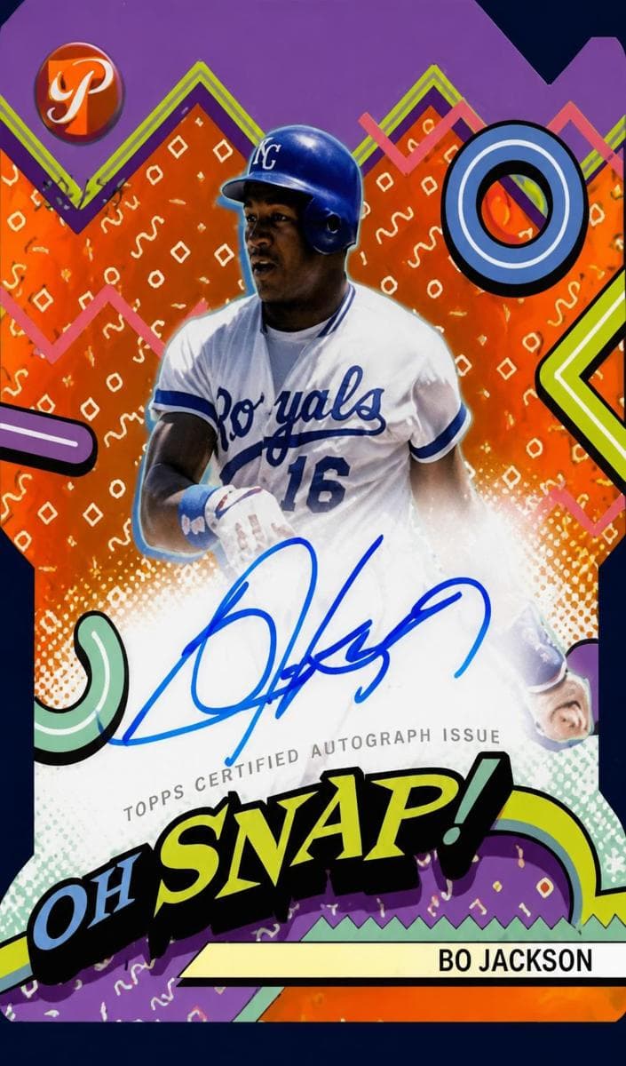 Bo Jackson 2024 topps Topps Pristine