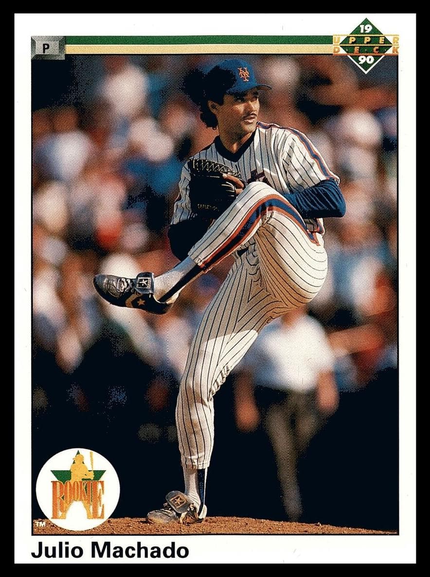 Julio Machado trading card
