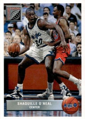 Shaquille O'Neal trading card