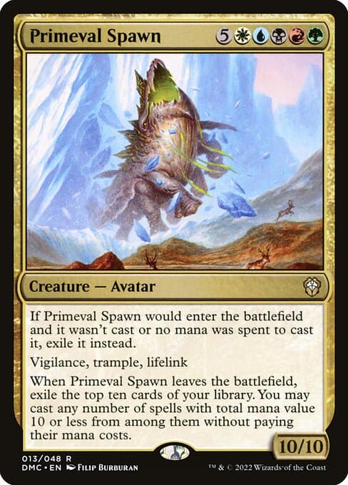 Primeval Spawn 2022 Magic: The Gathering Dominaria United Commander