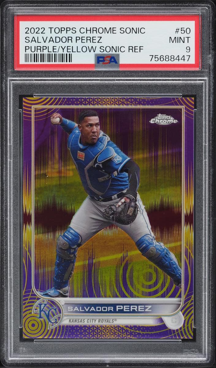 Salvador Perez 2022 topps Topps Chrome