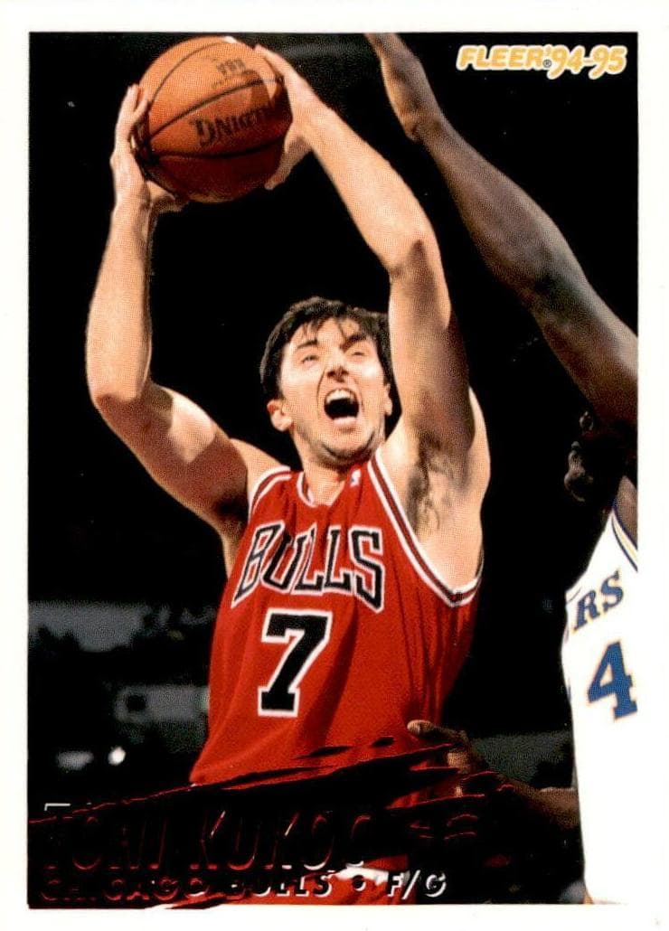 Toni Kukoc 1994 fleer