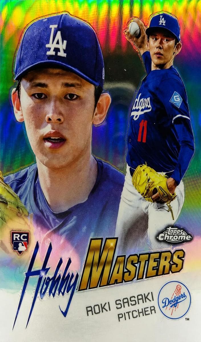 Roki Sasaki 2025 topps Chrome