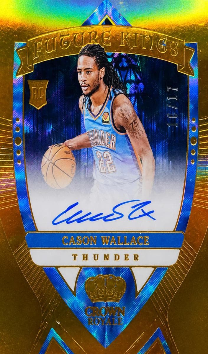 Cason Wallace 2023 panini Panini Crown Royale