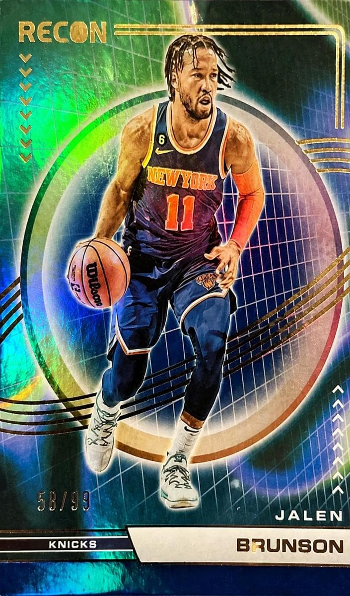 Jalen Brunson 2022 panini