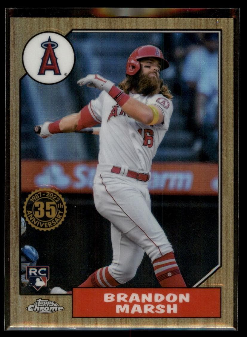 Brandon Marsh 2022 topps Topps Chrome