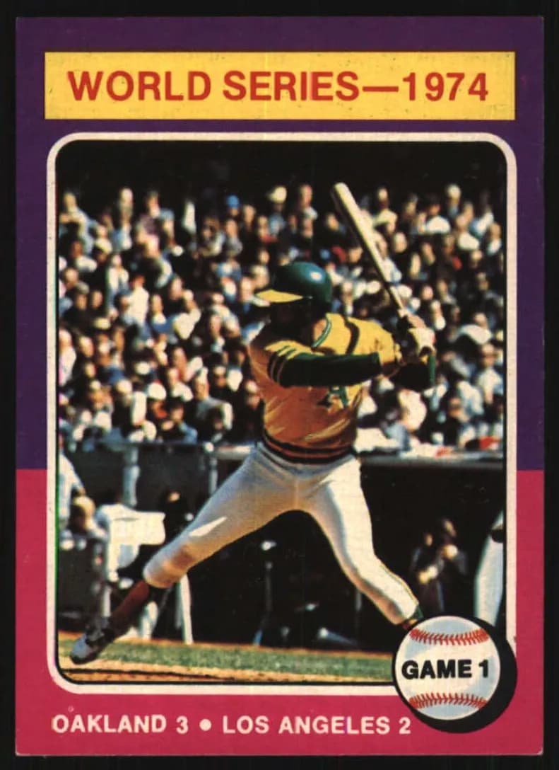 1974 World Series Game 1 #461