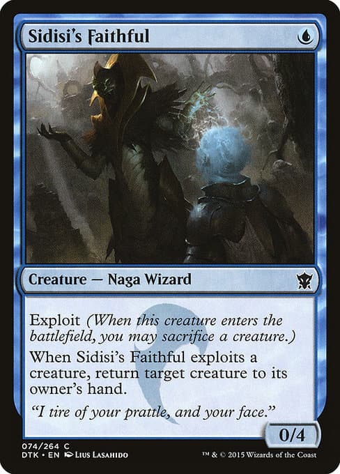 Sidisi's Faithful 2015 Magic: The Gathering