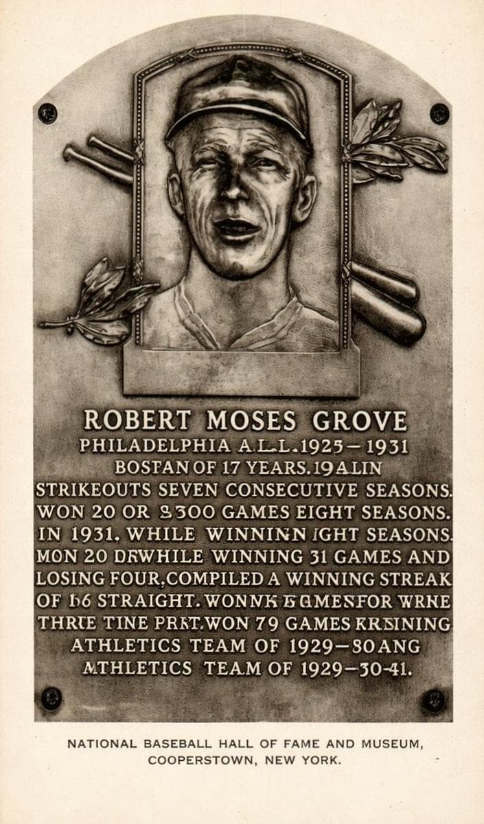 Lefty Grove #nno