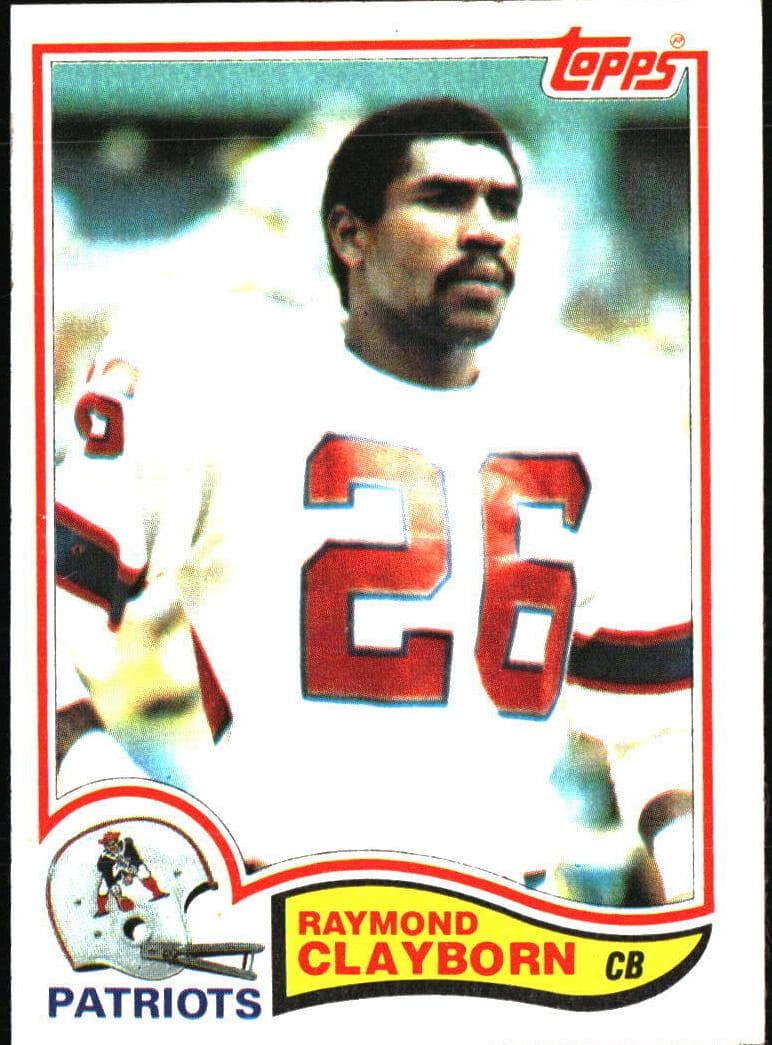 Raymond Clayborn 1982 topps Topps