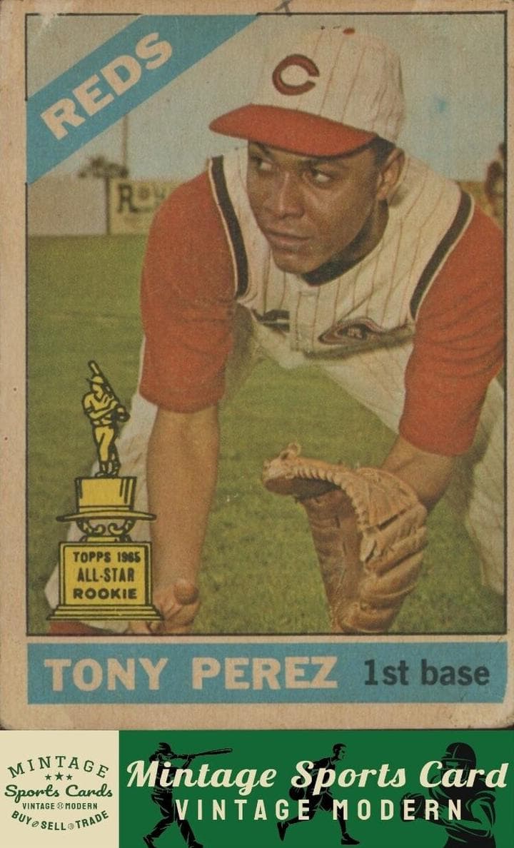 Tony Perez 1966 topps Topps Venezuelan