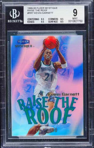 Kevin Garnett 1999 fleer Mystique