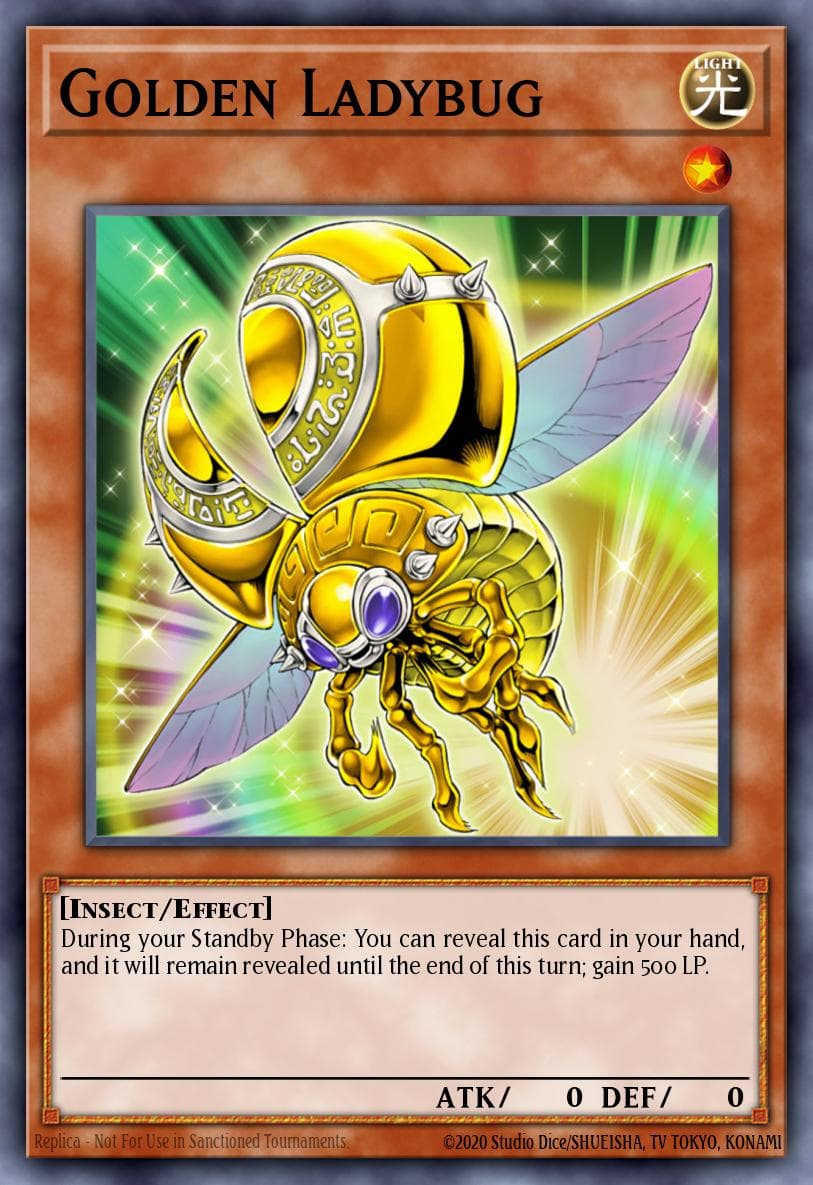 Golden Ladybug 2010 Yu-Gi-Oh! Duel Terminal 3
