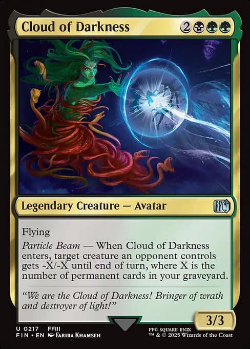 Cloud of Darkness 2025 Magic: The Gathering Final Fantasy