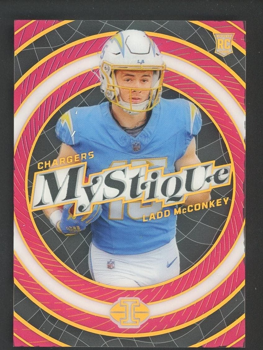 Ladd McConkey 2024 panini Panini Prizm Draft Picks