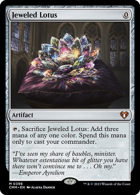 Jeweled Lotus 2023 Magic: The Gathering Commander Masters