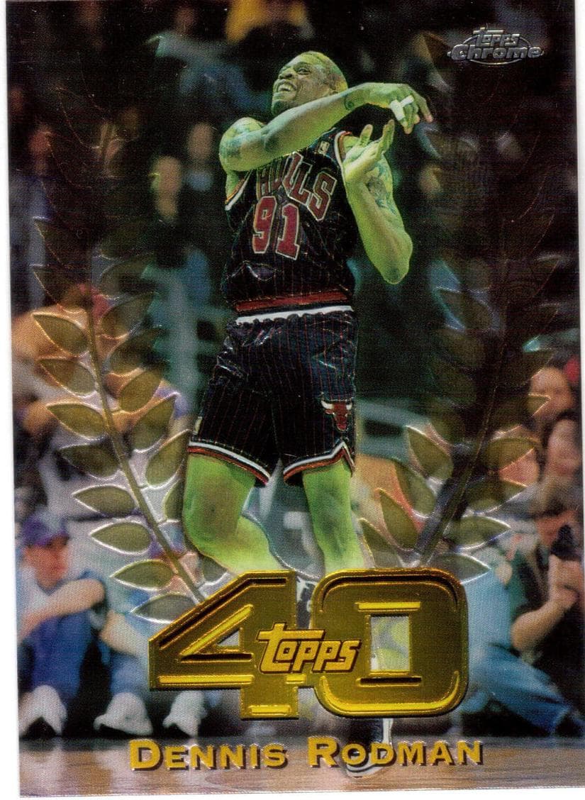 Dennis Rodman 1997 topps
