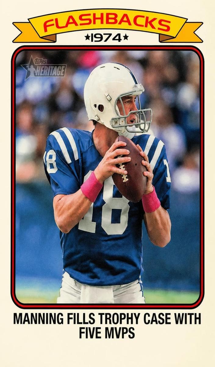 Peyton Manning 2023 topps Topps Composite