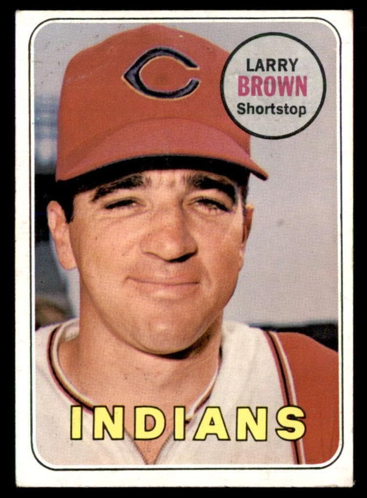 Larry Brown 1969 topps Topps