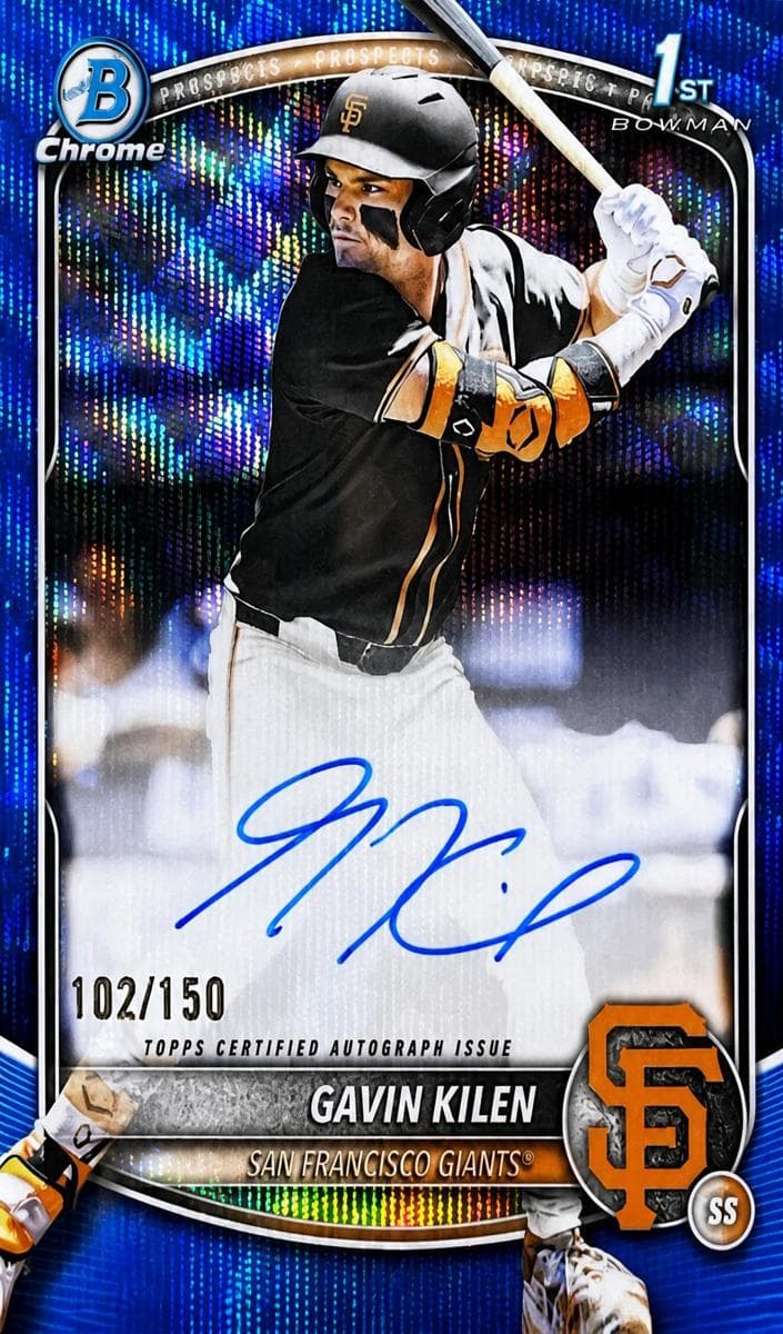 Gavin Kilen 2025 bowman Bowman Draft Chrome