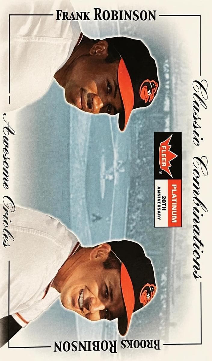 Frank Robinson / Brooks Robinson #34 CC
