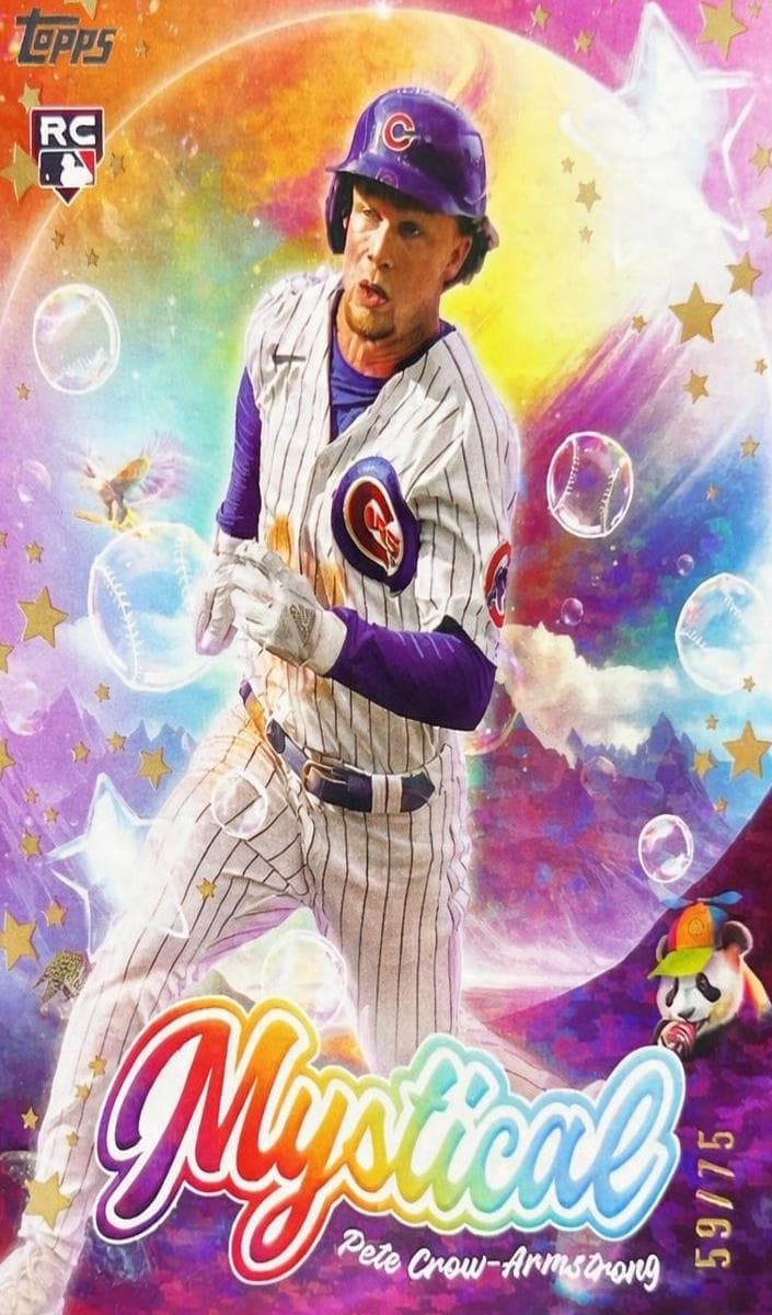 Pete Crow-Armstrong 2024 topps Topps Update