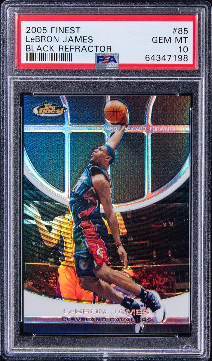 LeBron James 2005 topps
