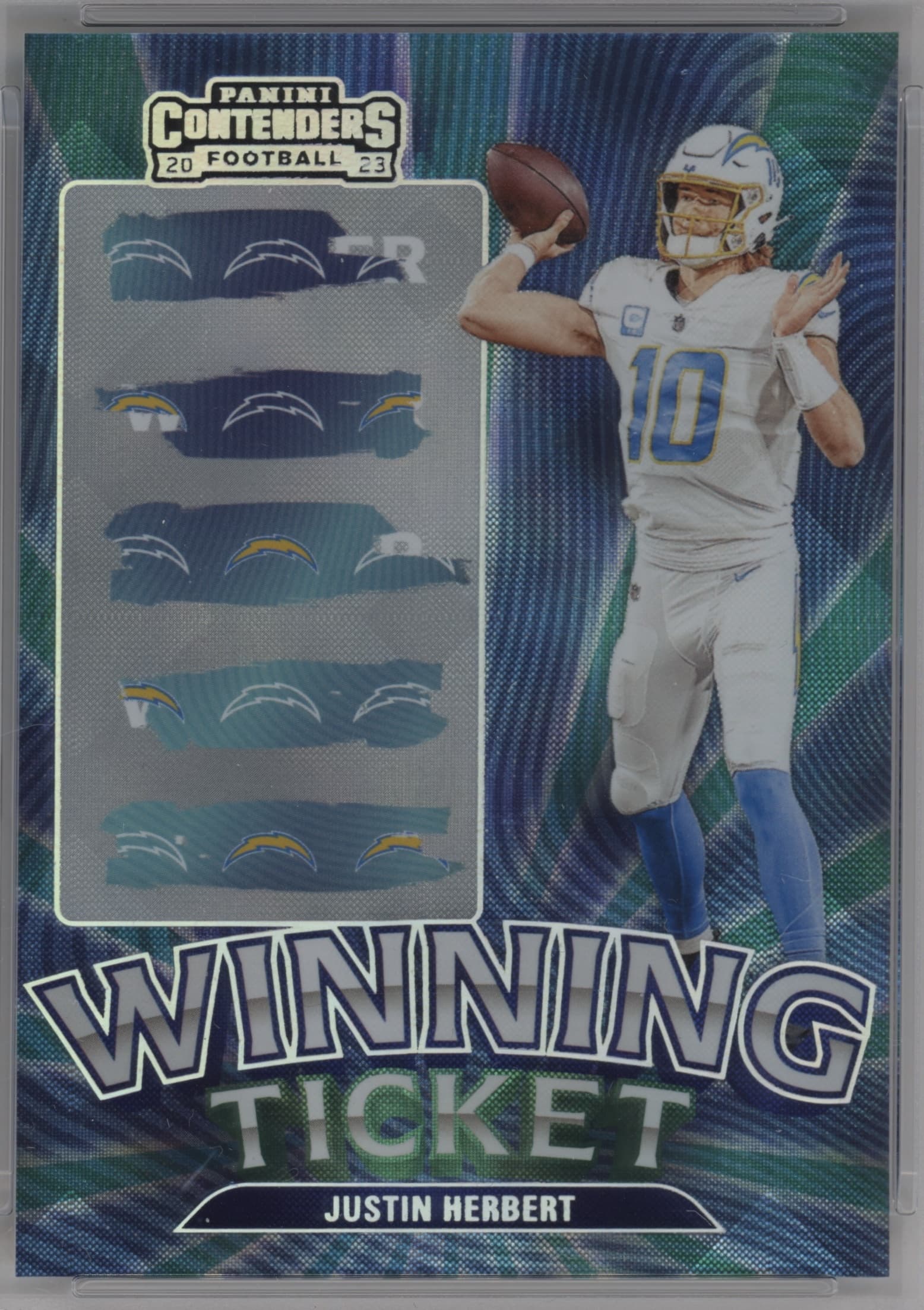 Justin Herbert 2023 panini Panini Contenders