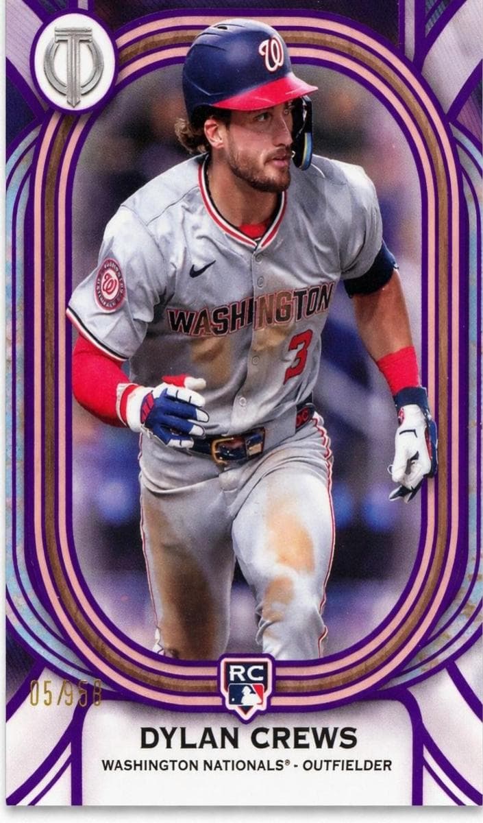 Dylan Crews 2025 topps Topps Tribute