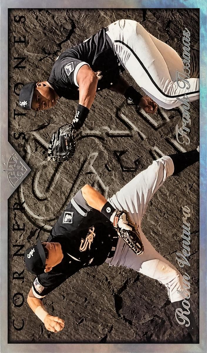 Robin Ventura / Frank Thomas 1995 leaf Leaf