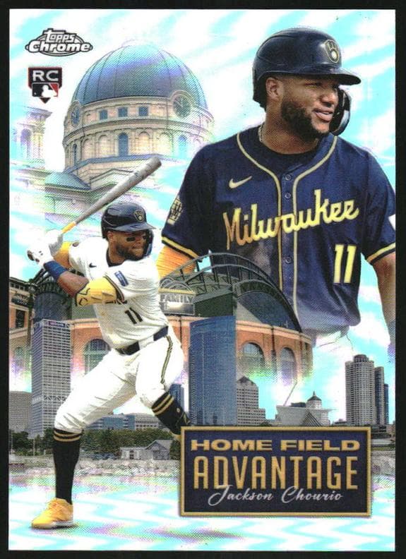 Jackson Chourio 2024 topps Topps Chrome Update