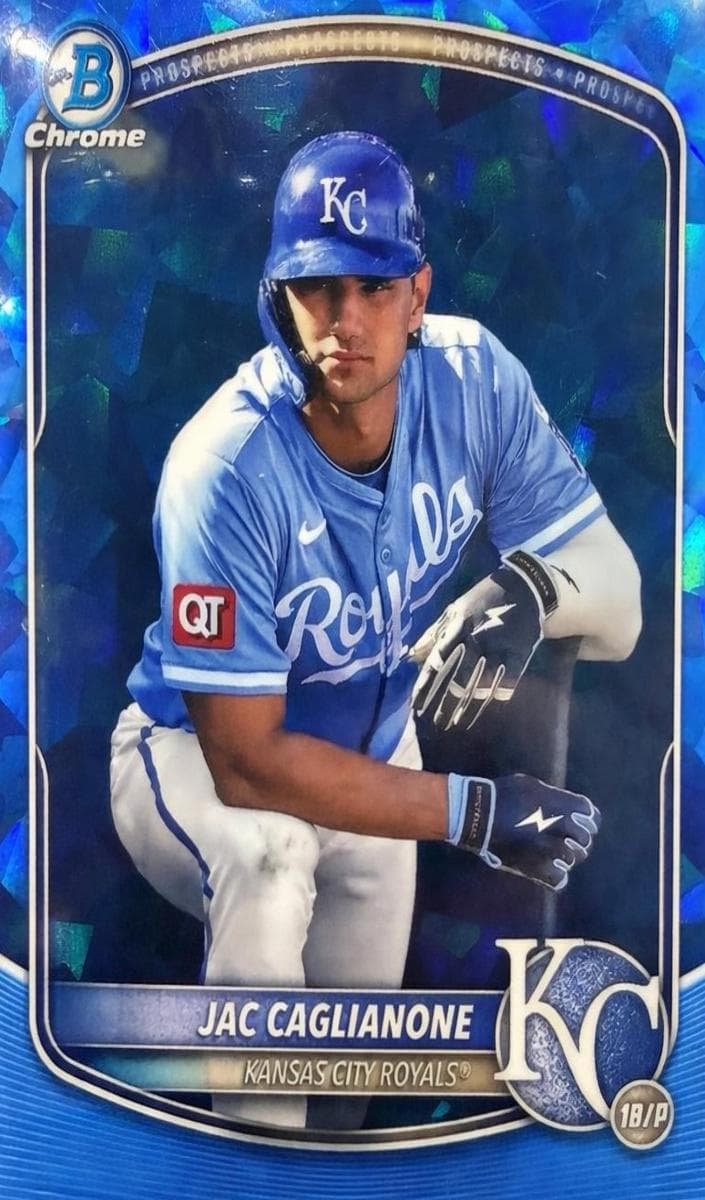 Jac Caglianone 2025 bowman Bowman Chrome
